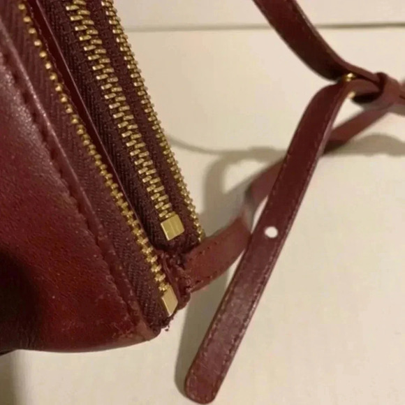 Celine trio calfskin leather crossbody handbag - Picture 7 of 15